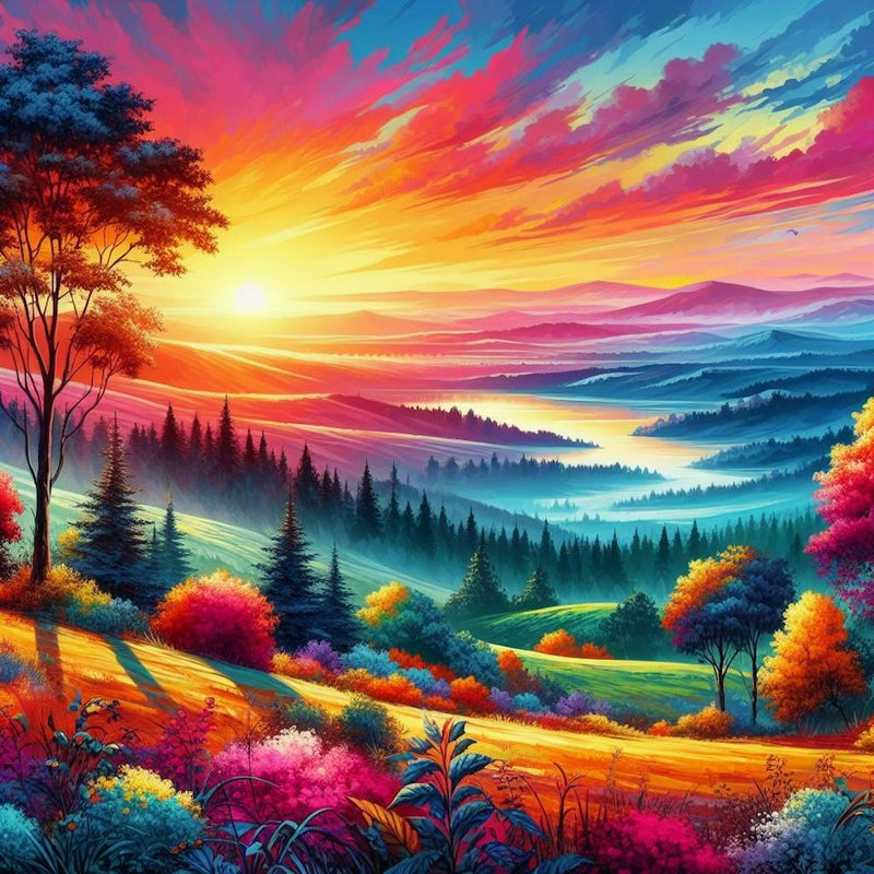 Sunset In The Valley