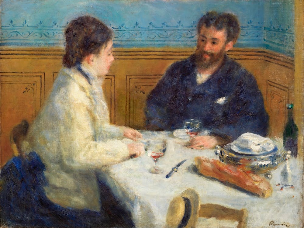 Luncheon, Pierre Auguste Renoir