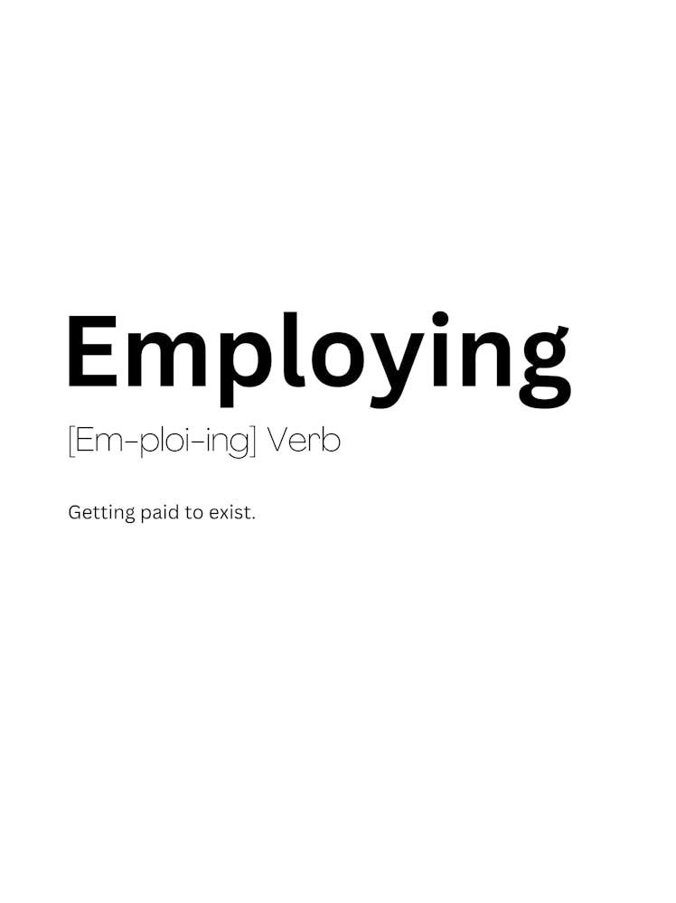 Employing Definition Meaning 1