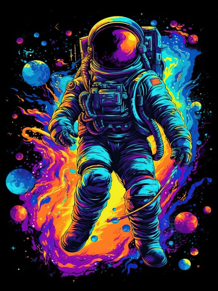 Astronaut In Space 19