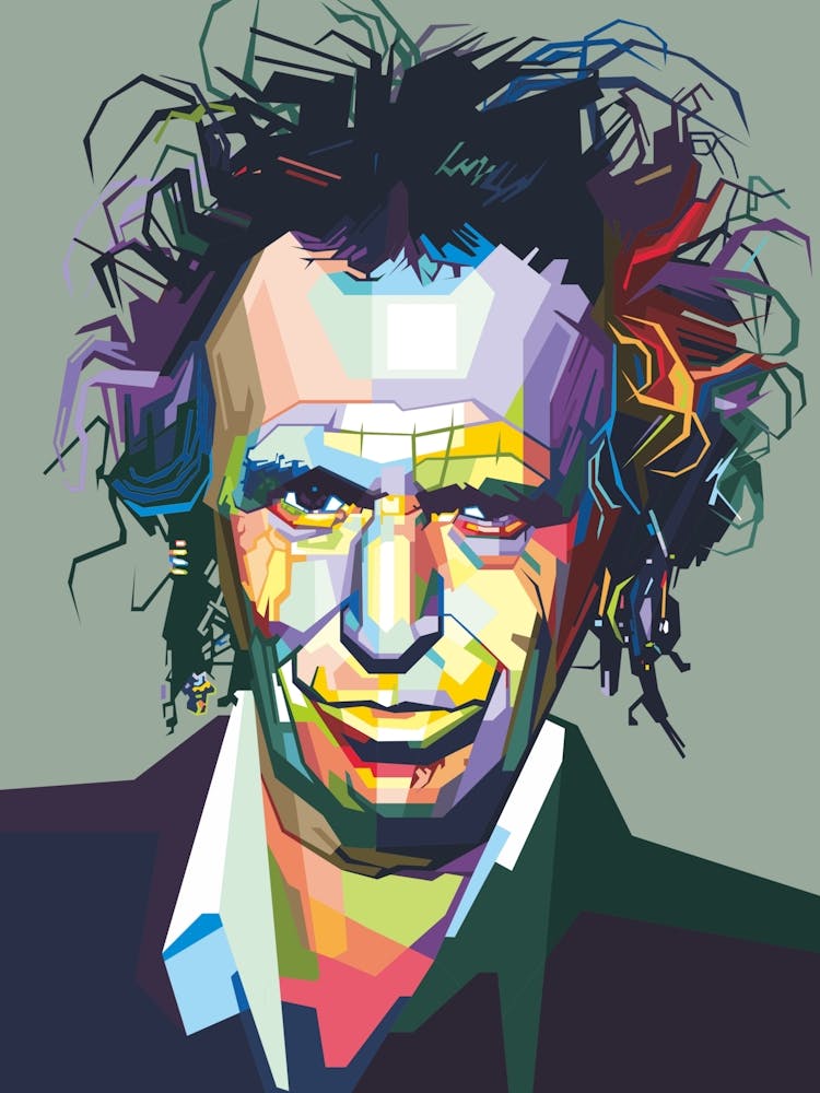 Keith Richard WPAP fan art