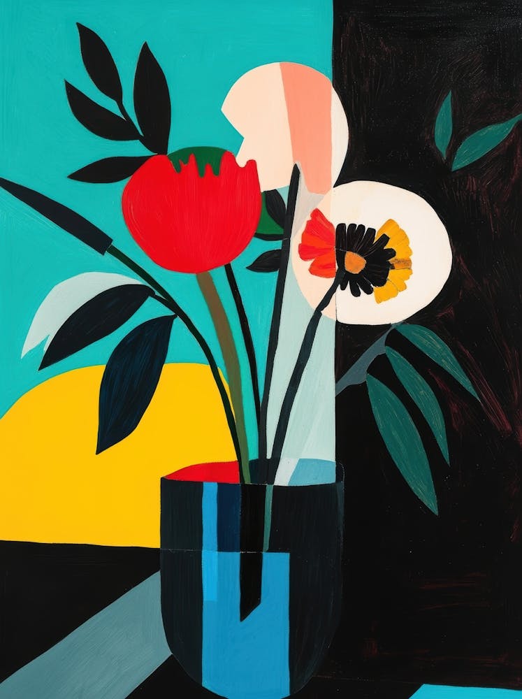 Flowers In A Vase 308