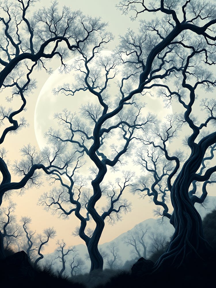 Moonlight In The Forest