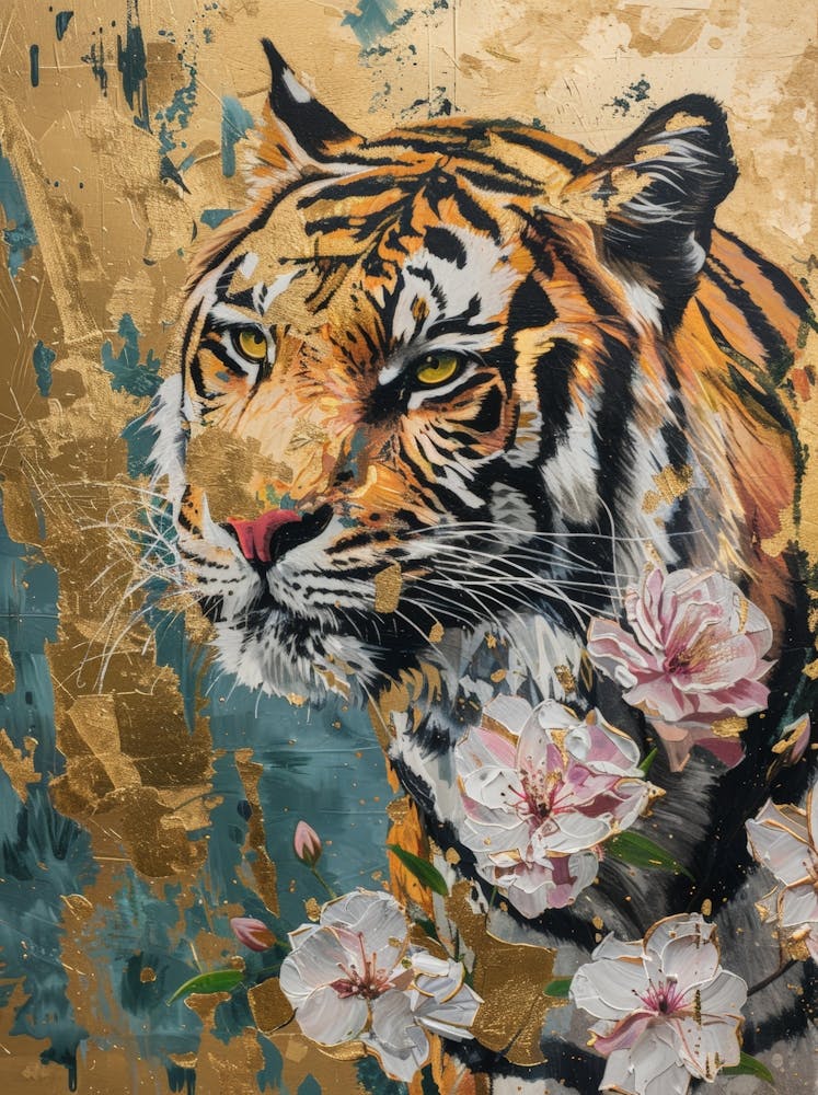 Tiger And Blossoms