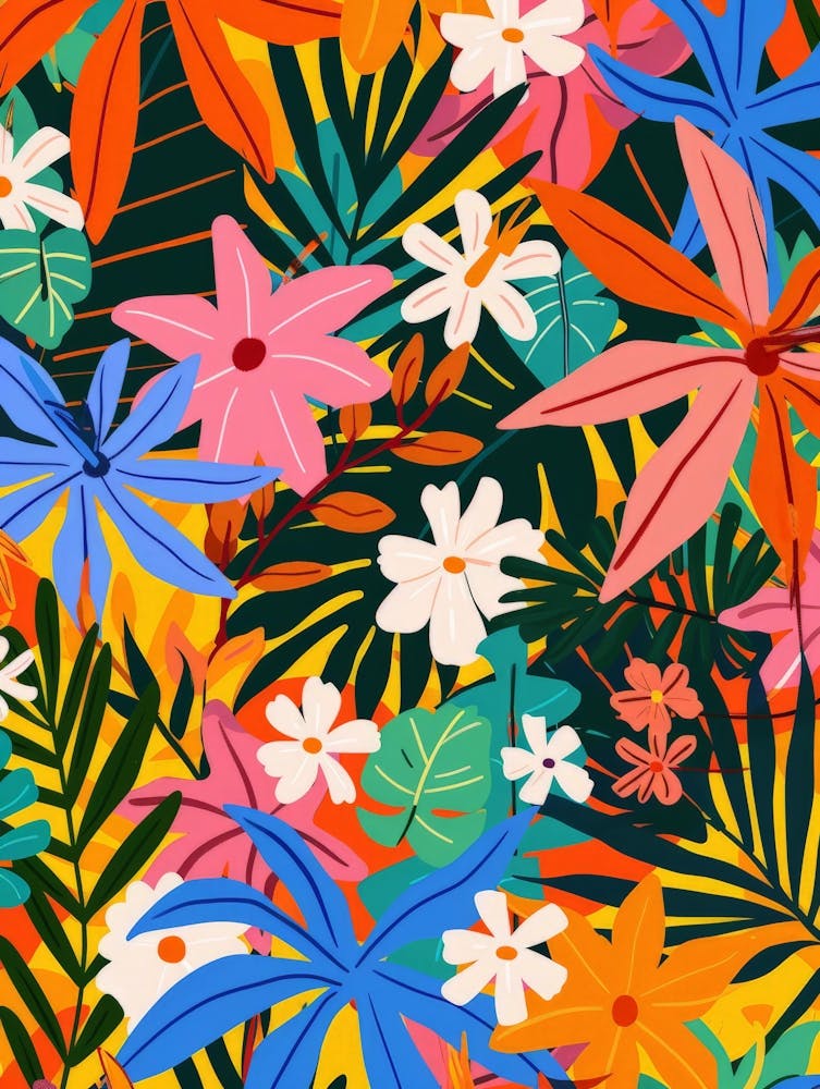 Seamless Tropical Pattern 5