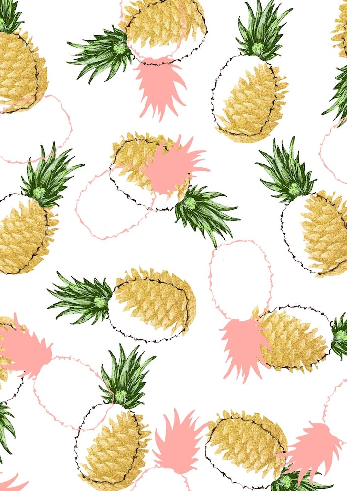 Pineapples & Pine Cones