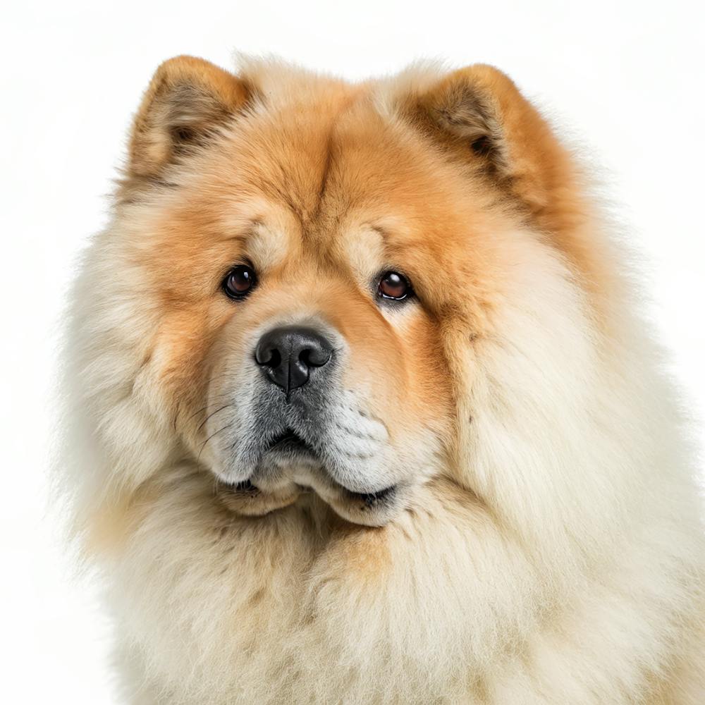 Chow Chow Hund Porträt