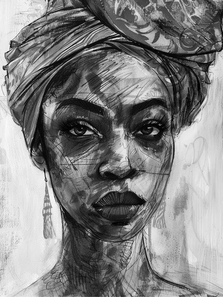 Portrait Of African Woman 1