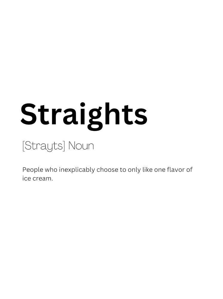 Straights Definition Meaning