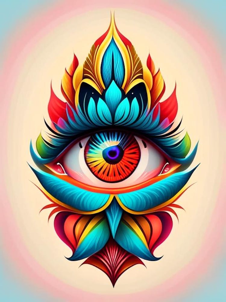 Wisdom, Symbol, Third Eye Tattoo