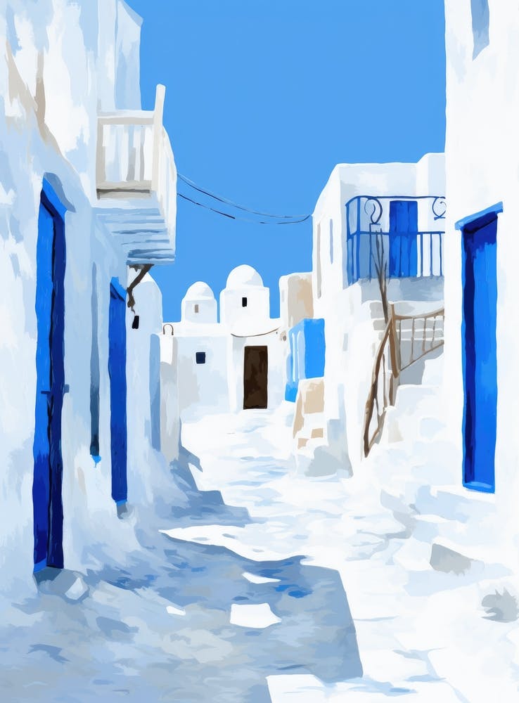 Street In Mykonos
