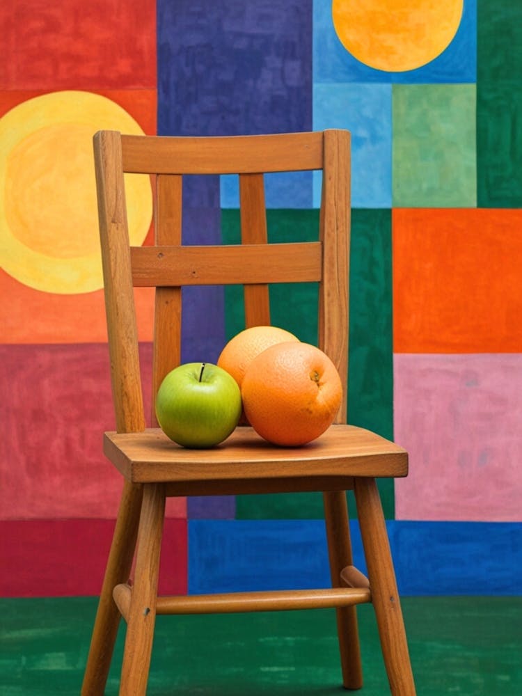 Chaise et une Pomme