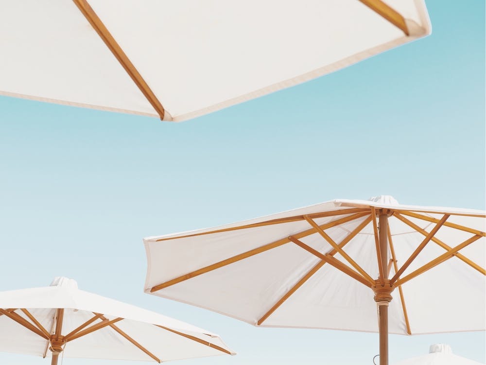 Summer Beach Umbrellas