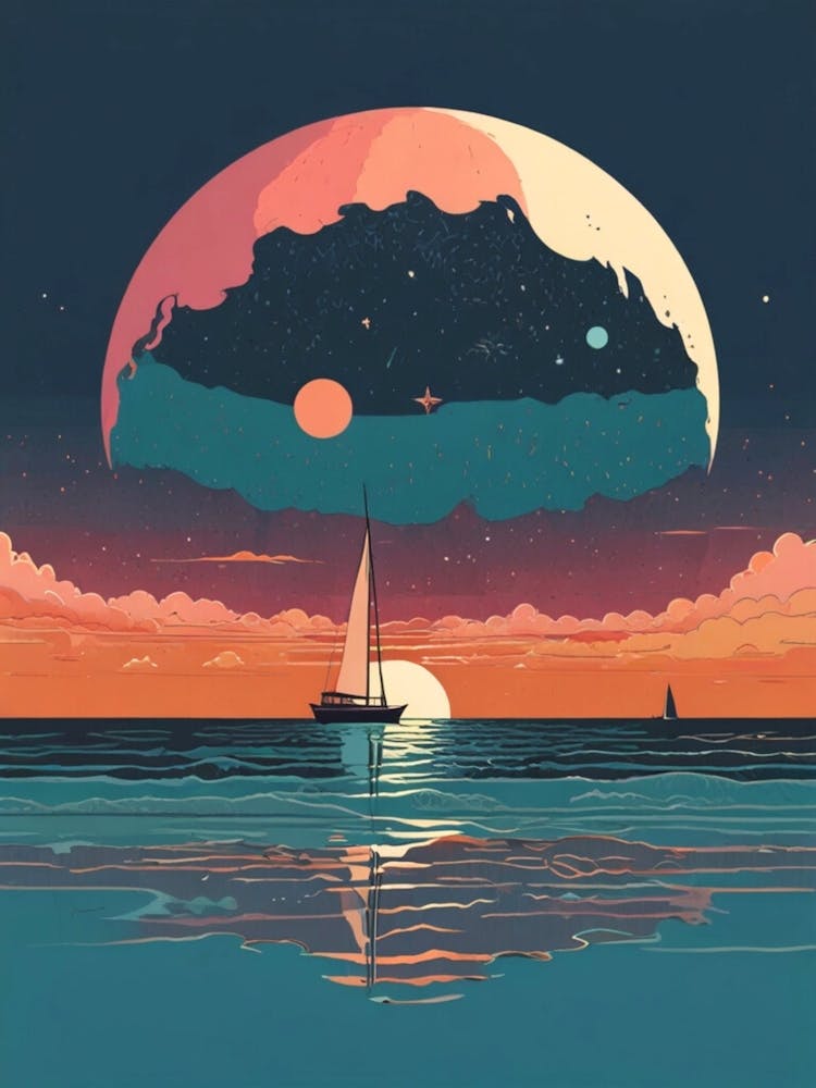 Sailboat In The Sea
