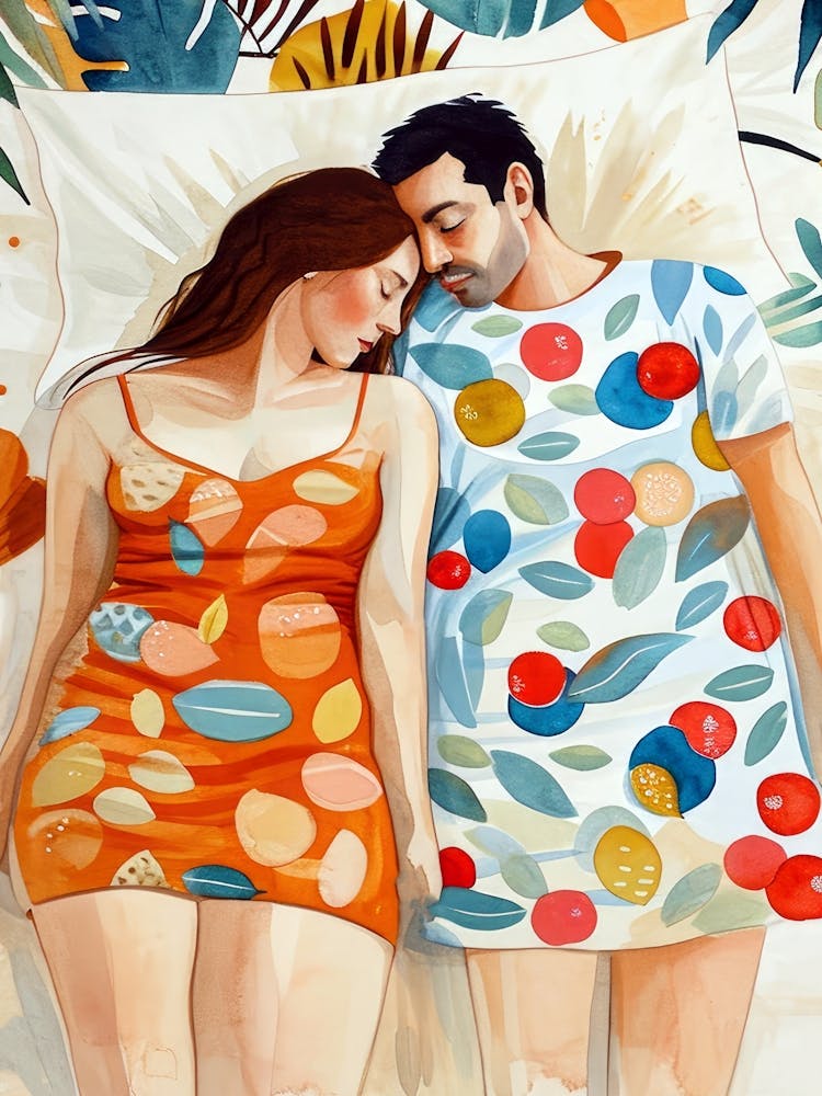 Couple In Bed