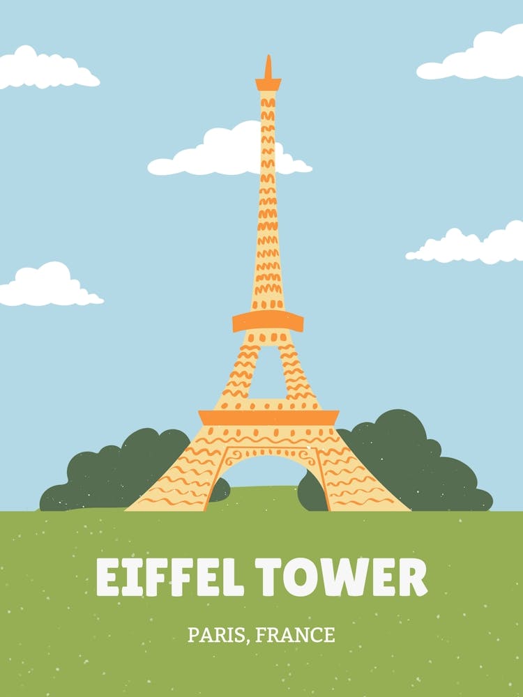 Eiffel Tower Paris France