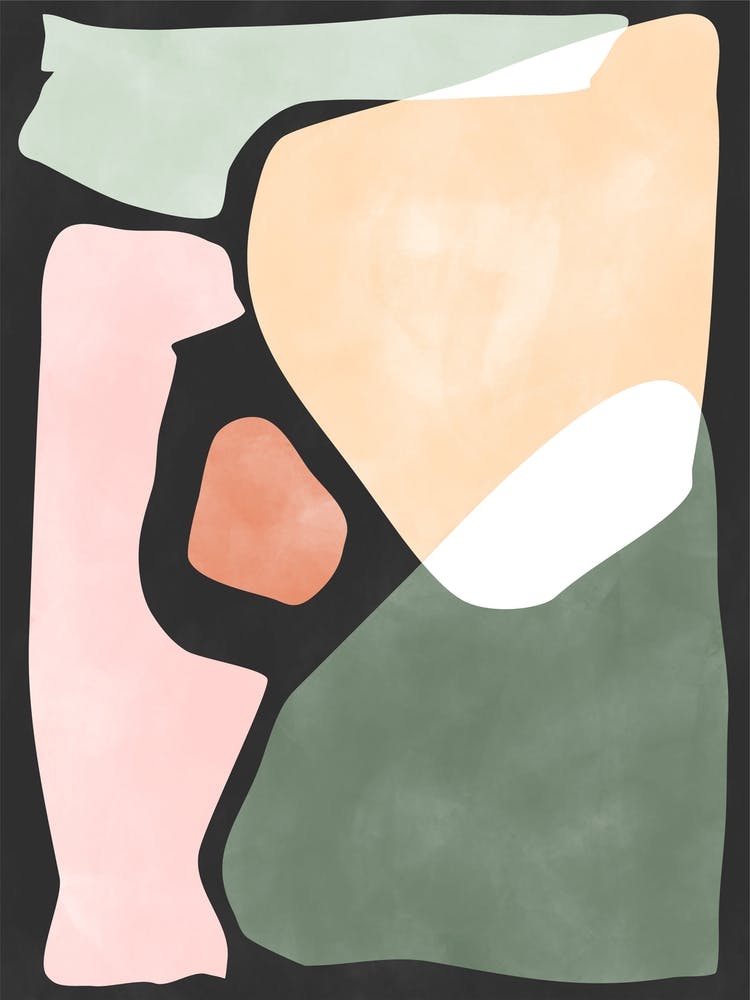 Pastel Paper Cutouts No.1