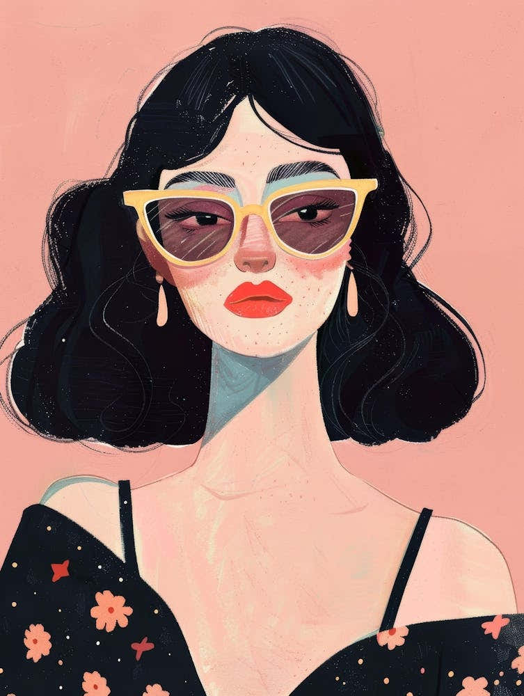 Girl With Sunglasses 5