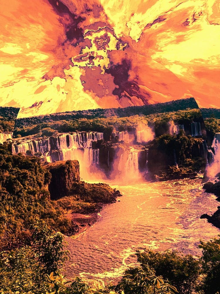 Distorted Fantasy Landscape