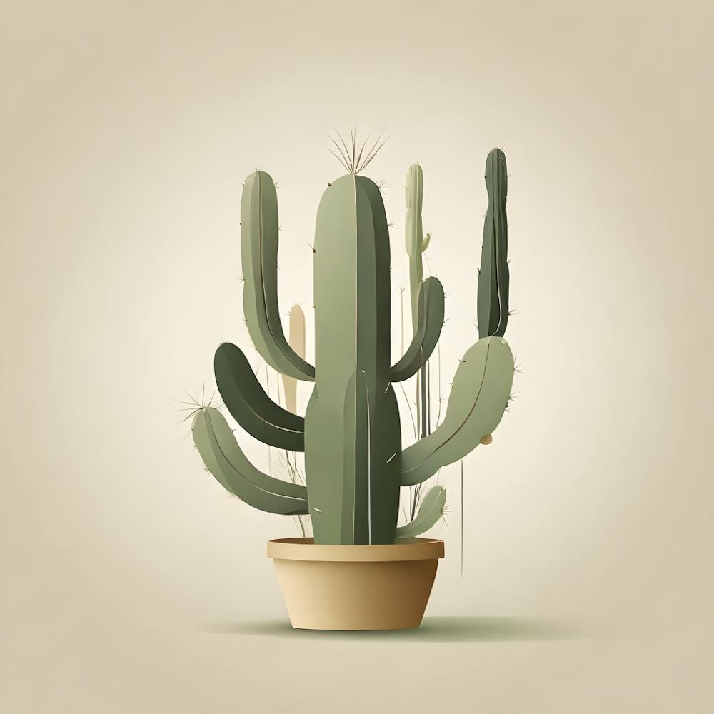 Cactus In A Pot