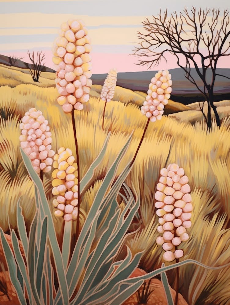 Prairie Clover 2 Flower Painting