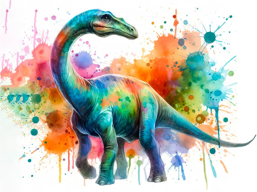 Dinosaur Painting