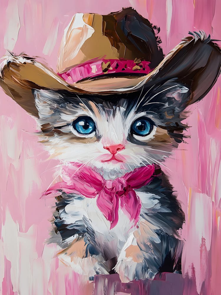 Cowgirl-Kätzchen