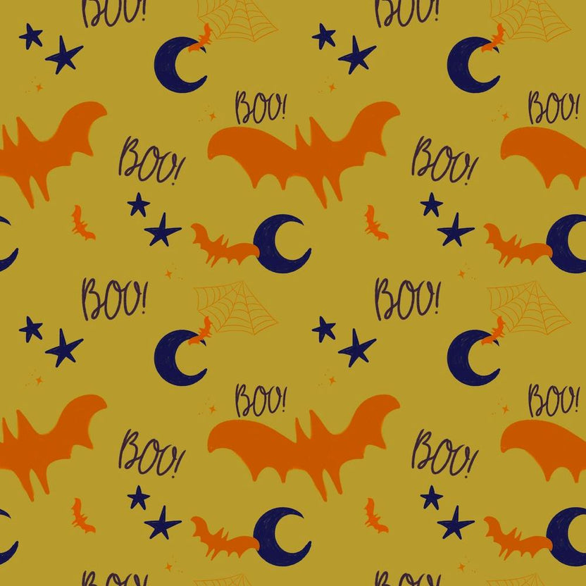 Orange And Yellow Batty Boo