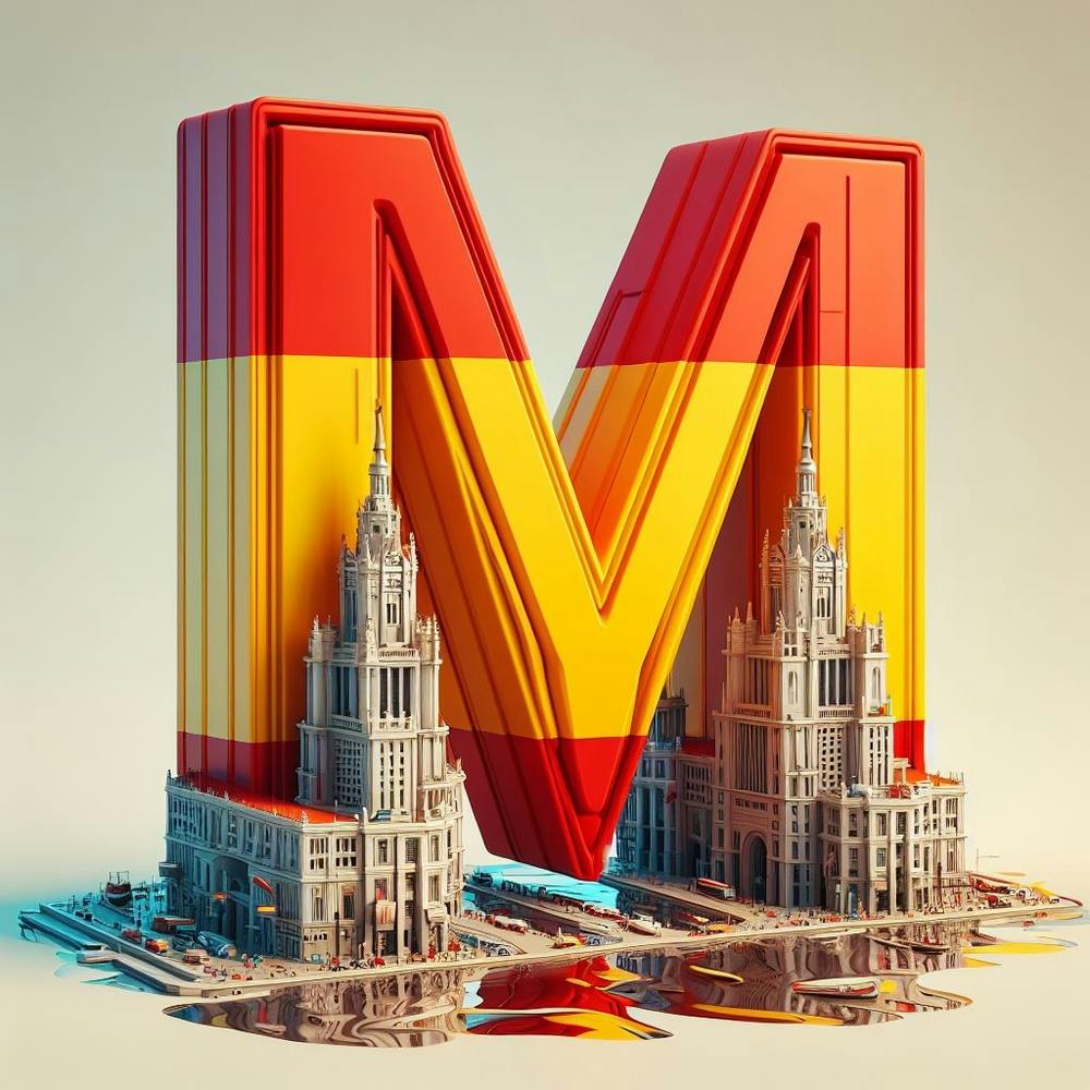 Madrid Letter M