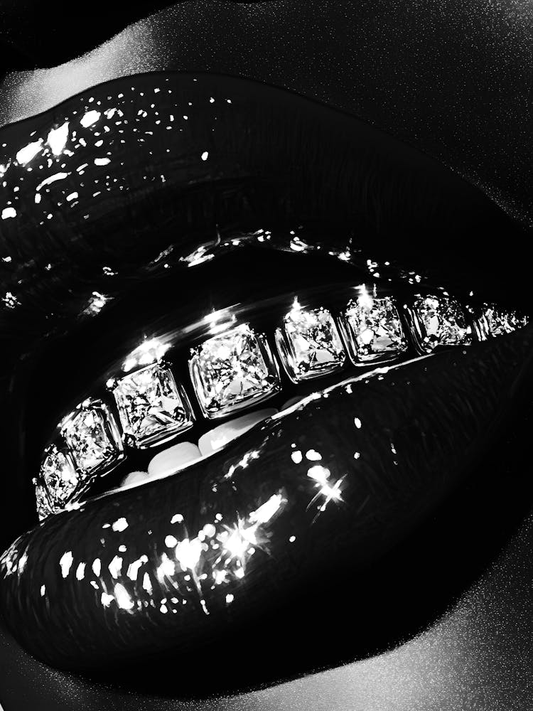 Black And White Teeth