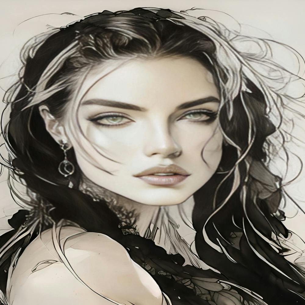 Girl With Long Hair