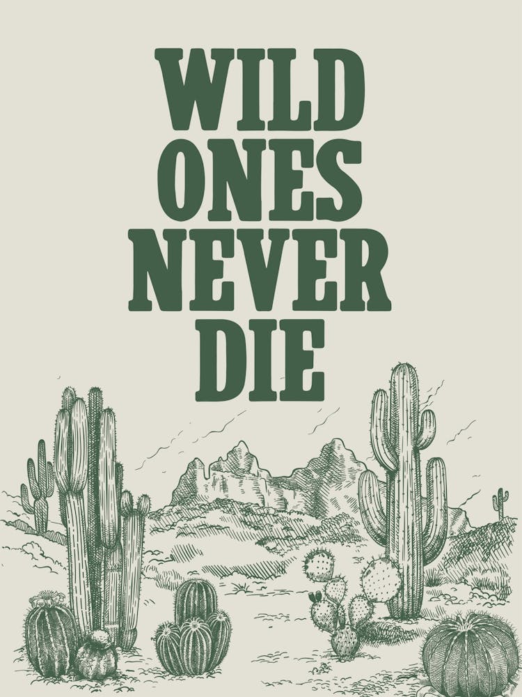 Wild Ones Never Die Sofort-Download, Vintage Pferd, Westernkunst für Ranch-Zuhause, Cowboy-Kunstwerk