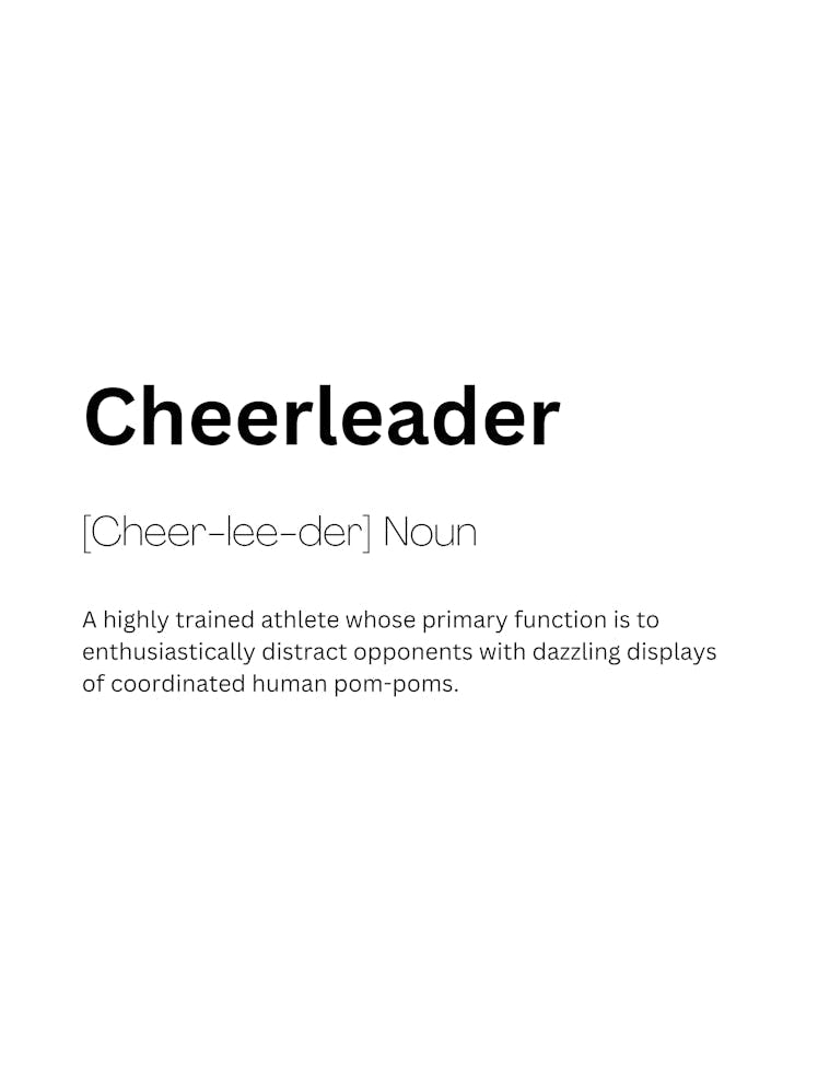 Cheerleader Definition Meaning