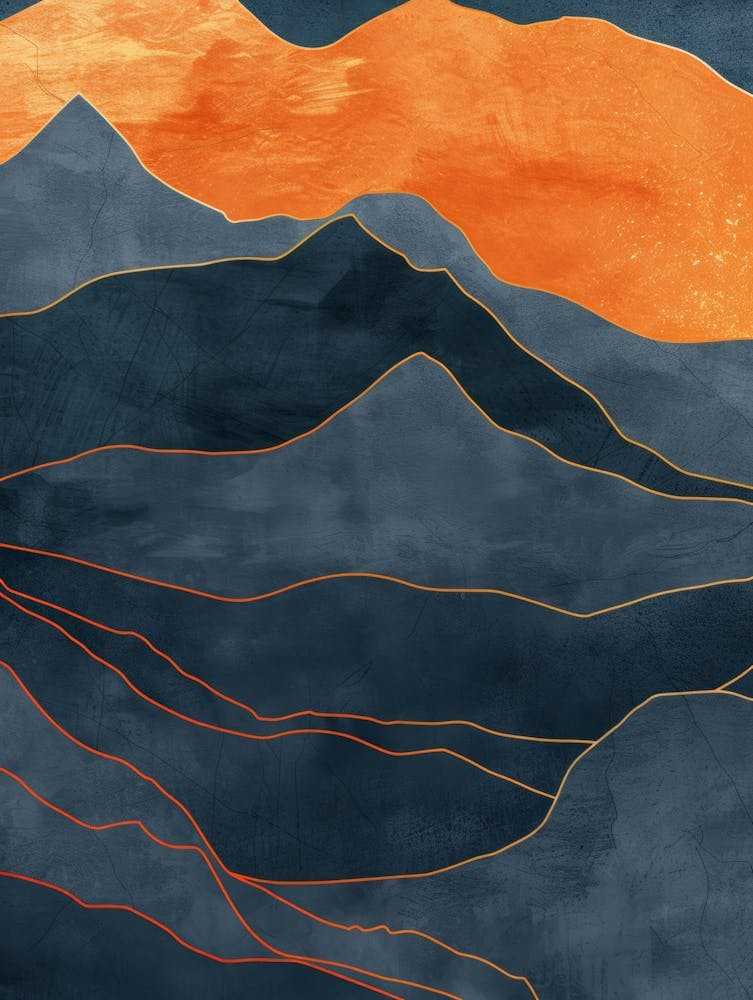 Sunset In The Mountains 46