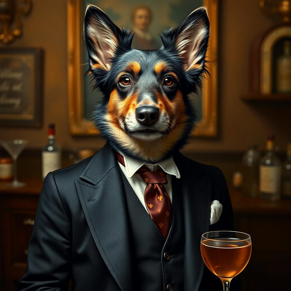 Dog In A Suit 4