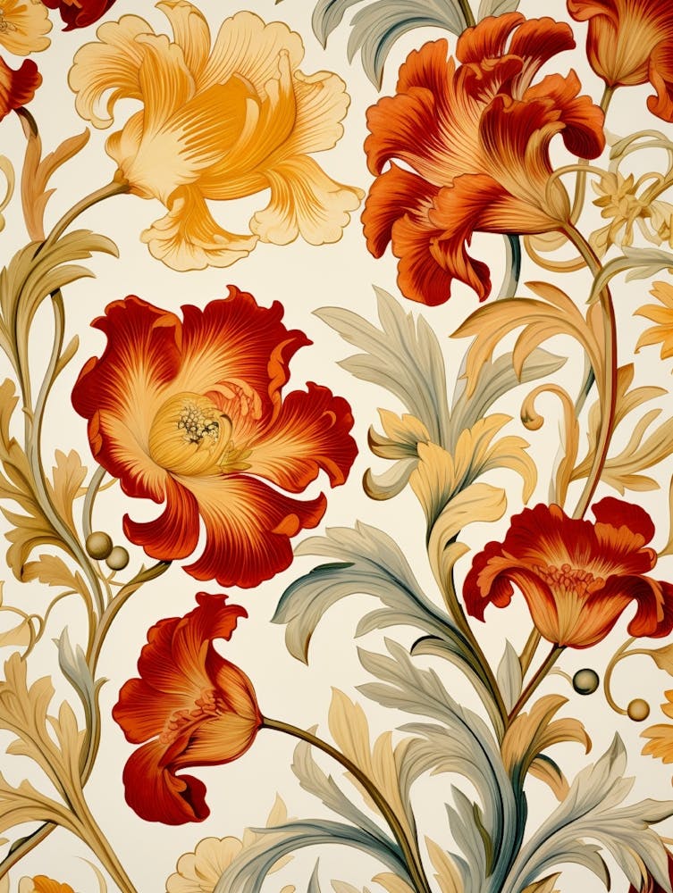 Blumenmuster 48
