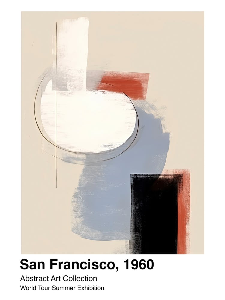 World Tour Exhibition, Abstract Art, San Francisco, 1960 4