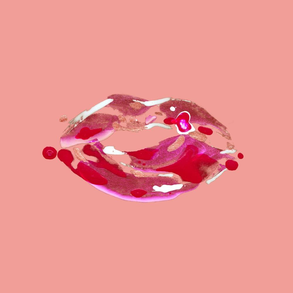 Red Lippies By Day Square