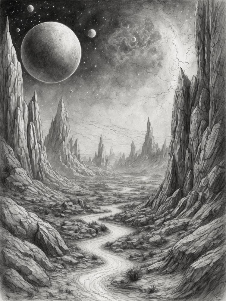 Landscape Of The Planets