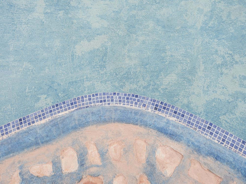 Blue Tiles Pool In Morocco - 1