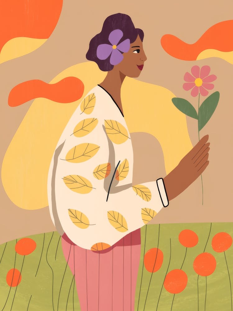 Floral Gesture Grace