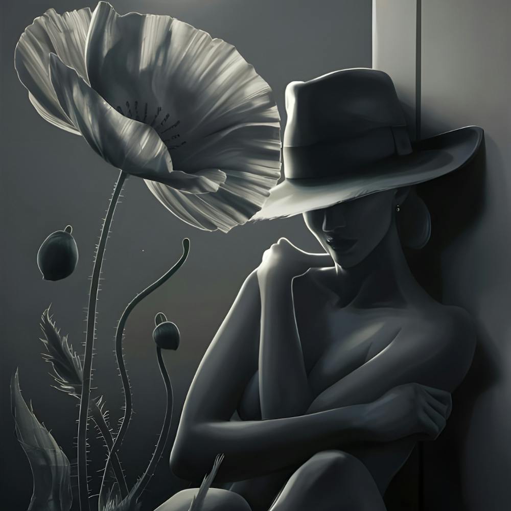 lady feel sad