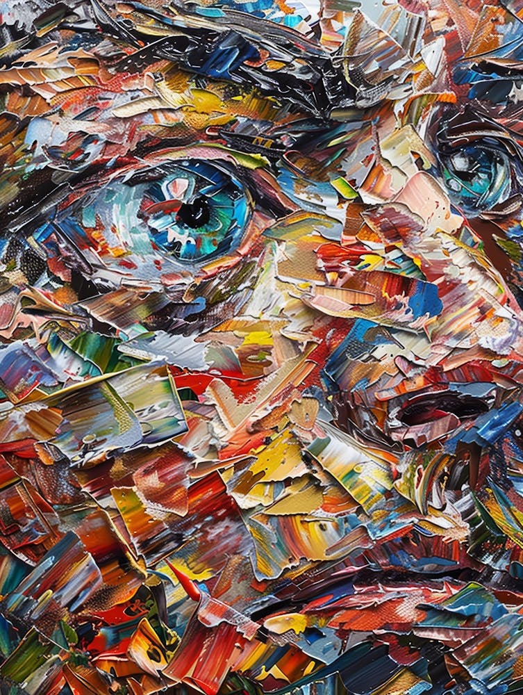 Gesicht eines Mannes 12