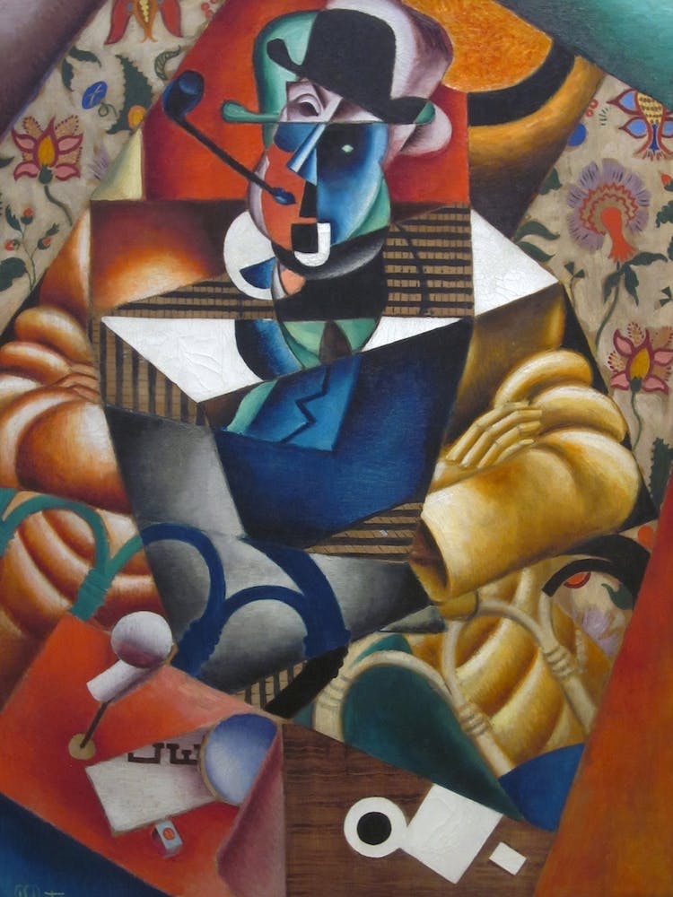 Man With A Pipe, Jean Metzinger