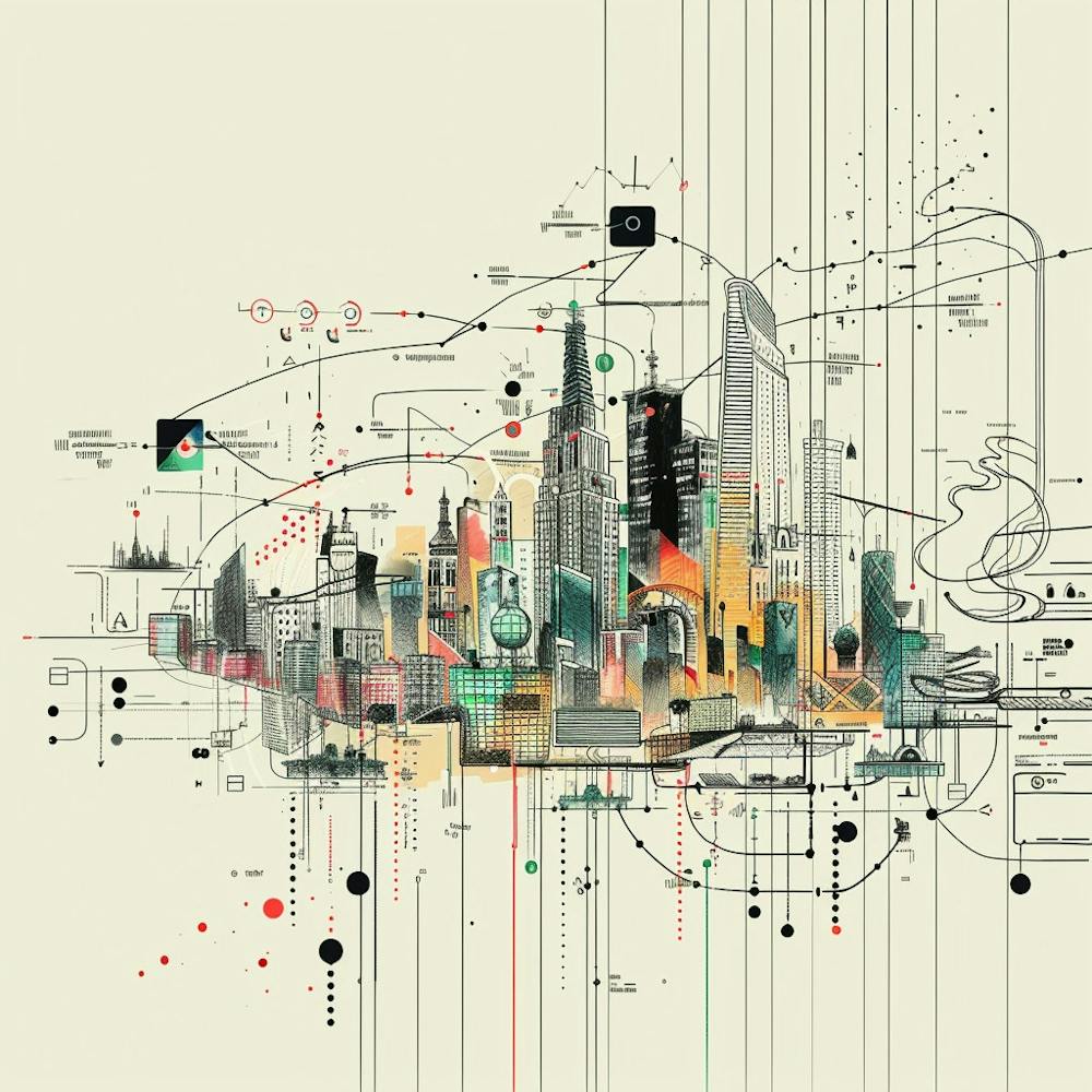 Abstract Cityscape 4