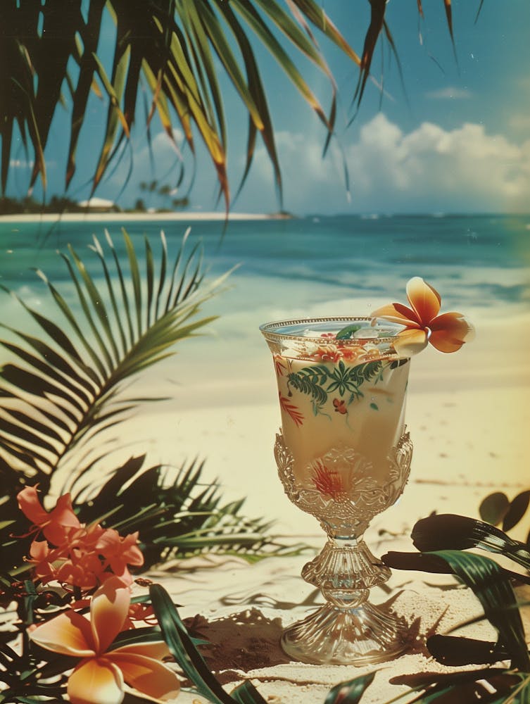 Tropischer Cocktail der Träume