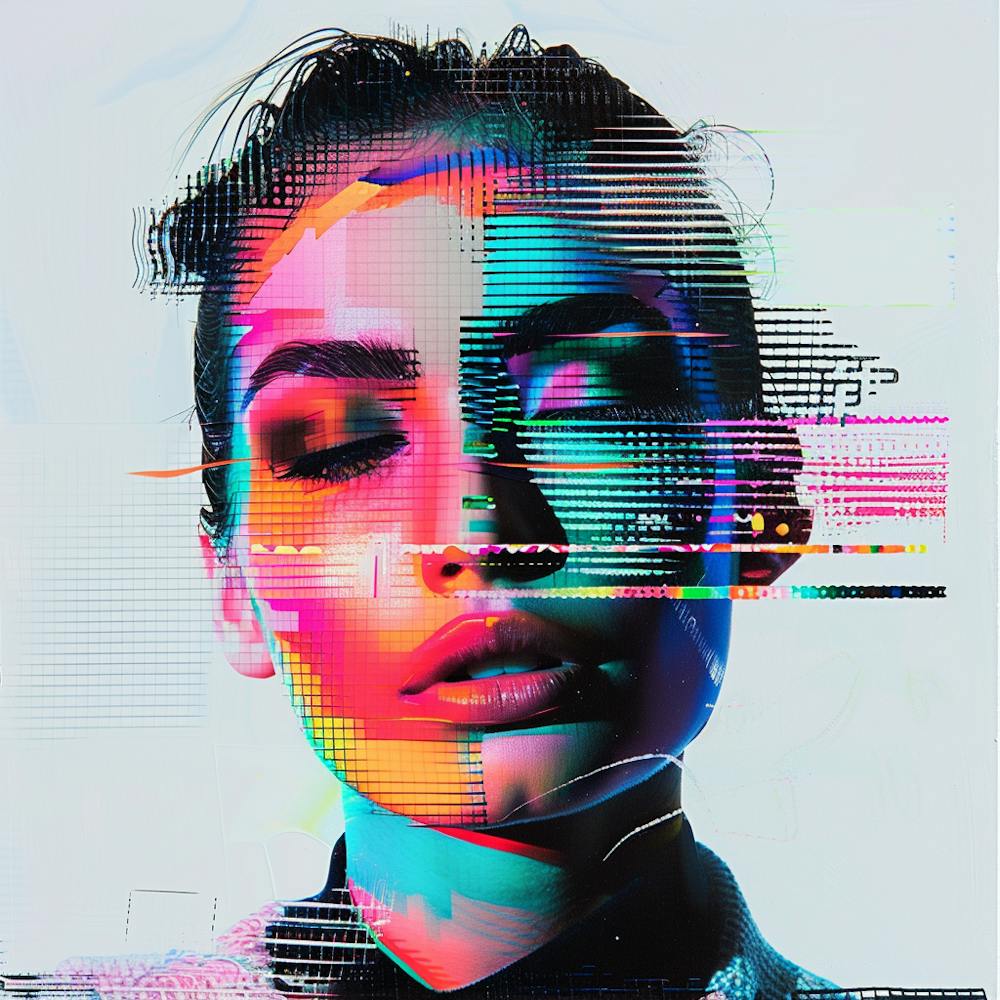 Abstract Portrait Of A Woman 29