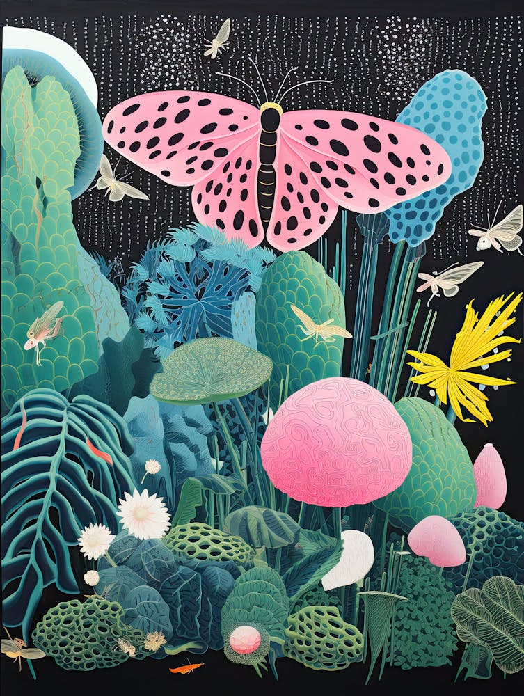 Butterfly Garden | Inspired by Yayoi Kusama
