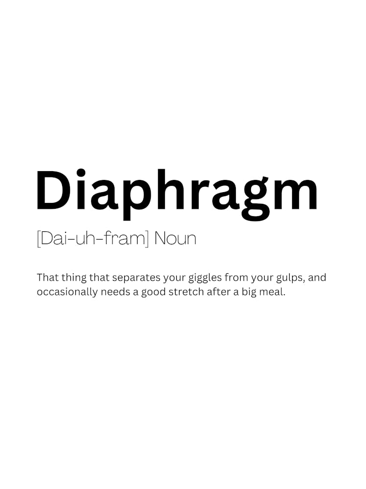 Diaphragm Definition Meaning