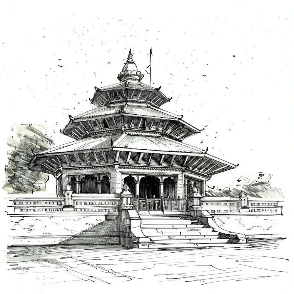Nepal Pagoda